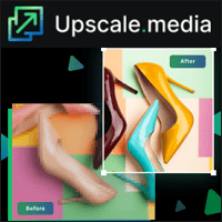「Upscale.media」照片 4 倍放大工具！畫質增強還原更多細節！