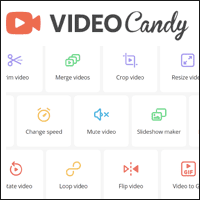 [免費] VIDEO Candy 線上影片裁剪、分割合併… 加工轉檔工具（15合1）