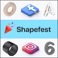 免費下載可商用！「Shapefest」超過 160,000 張的 3D 立體圖形素材庫