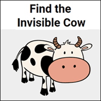 「Find the Invisible Cow」迷因般的牛牛捉迷藏遊戲