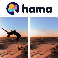 「Hama」照片橡皮擦工具，效果自然不留痕！