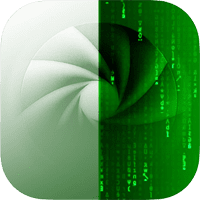 MatrixVision 綠色代碼瀑布風格影片錄製工具