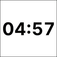 「Timer」無廣告的的超大字體倒數計時器