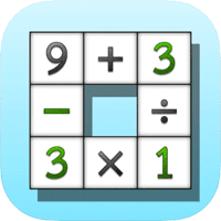 Math the Cross Math Puzzle 數學連動填空遊戲