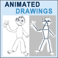 「Animated Drawings」讓孩子們在紙上的塗鴉角色動起來！