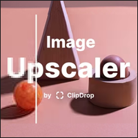 Image Upscaler by ClipDrop 可增強、降噪的圖片放大工具