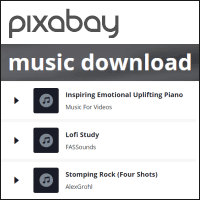 Pixabay Music 免費音樂素材庫，無須標註來源、商用可！