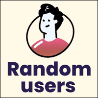 「Random users」可無限產生使用者頭像與姓名的佔位圖產生器