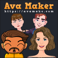 「Ava Maker」四種不同漫畫風格頭像產生器