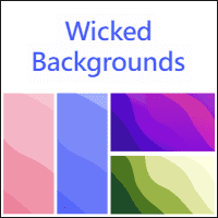 Wicked Backgrounds 隨機波浪背景產生器，可保存為 PNG、SVG