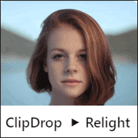 「ClipDrop Relight」可重新調整照片光源的線上編輯器