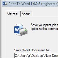 Print To Word 把PDF、各種文件、網頁.. 列印成 Word
